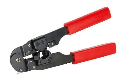 Pince à sertir RJ45 pour connecteurs RJ11 et RJ12 avec corps en acier