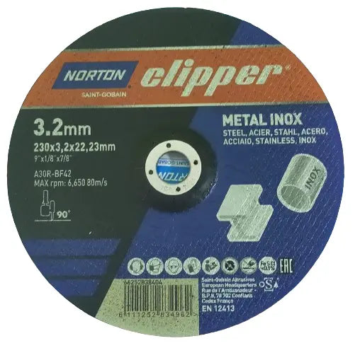 Disque Meule à tranconner - Marque Norton