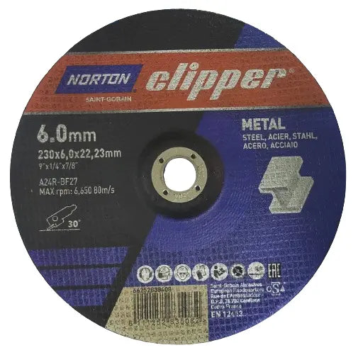 Disque Norton Clipper pour ébarbage