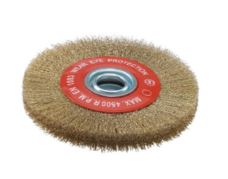 Brosse circulaire pour touret 125 150 200 mm