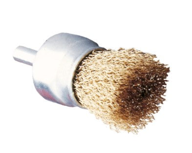 Brosse sur tige 30 mm acier inoxydable