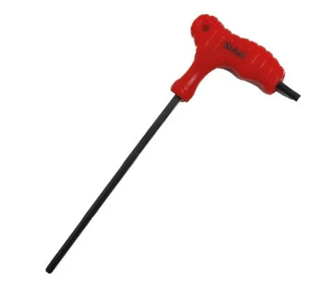 Clé mâle en T 6 pans chrome vanadium finition noire
