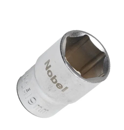 Douilles 1/2 pouce 6 pans pour cliquet, diamètres de 10 à 32 mm