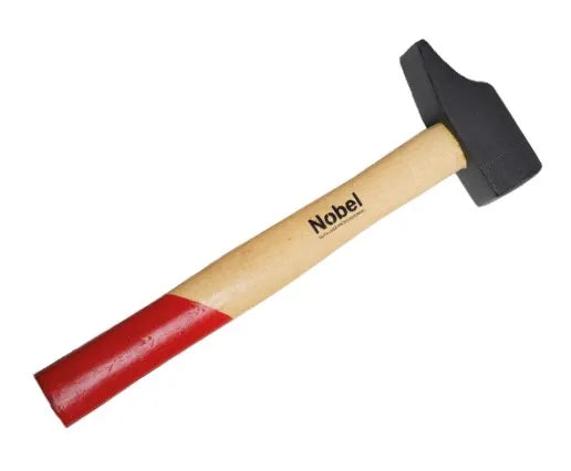 Marteau tête rivoir professionnel avec manche en frêne