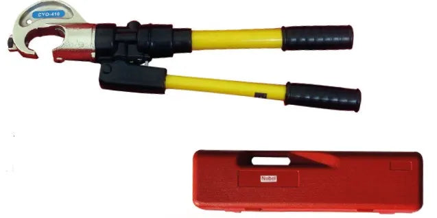 Pince à sertir hydraulique CYO-410 hexagonale pour câbles de 50 à 400 mm²