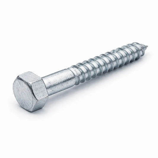 Tirefond galvanisé vis bois tête hexagonale