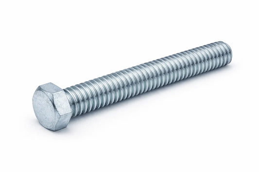 Vis tête hexagonale DIN 933 galvanisée