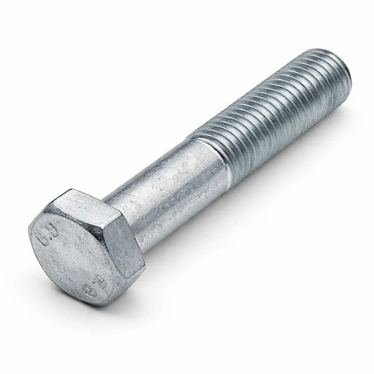 Vis tête hexagonale galvanisée DIN 931 filetage partiel