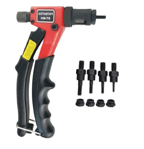 Pince à insert 200 mm riveteuse à écrous manuelle en alliage d’aluminium compatible M3 à M6
